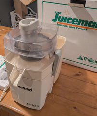 JUICEMAN Automatic Juice Extractor - ORIGINAL (Trillium) - Works - OEM box, manual, video