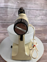 Vintage Sunbeam Mixmaster Stand Mixer with 2 White Glass Bowls – Retro Electric Mixer – 1970s Kitchen