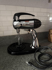 Vintage Chrome Sunbeam Mixmaster 10 Speed Model 11, Detachable Hand Mixer