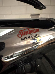 Vintage Chrome Sunbeam Mixmaster 10 Speed Model 11, Detachable Hand Mixer